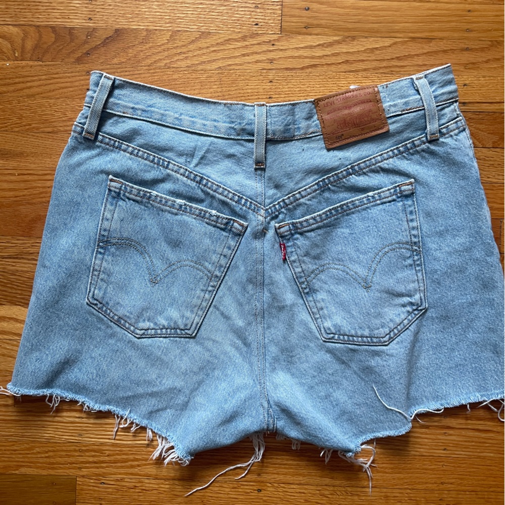 Levi’s 501 denim shorts - altered